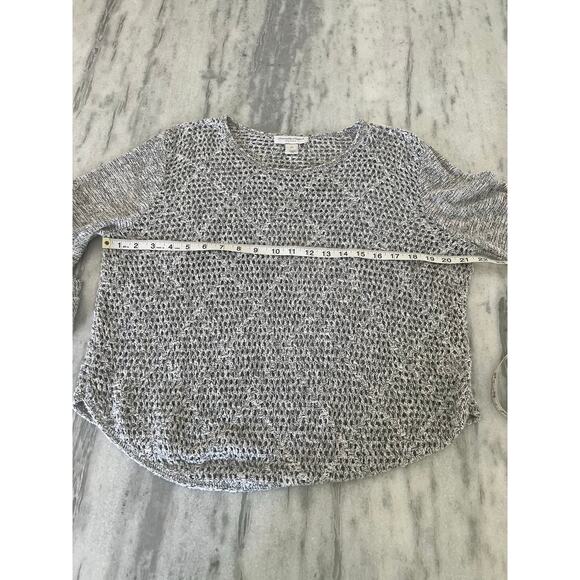 Christopher Banks- Grey Sweater Pullover Womens Petite Size Large - Picture 5 of 8